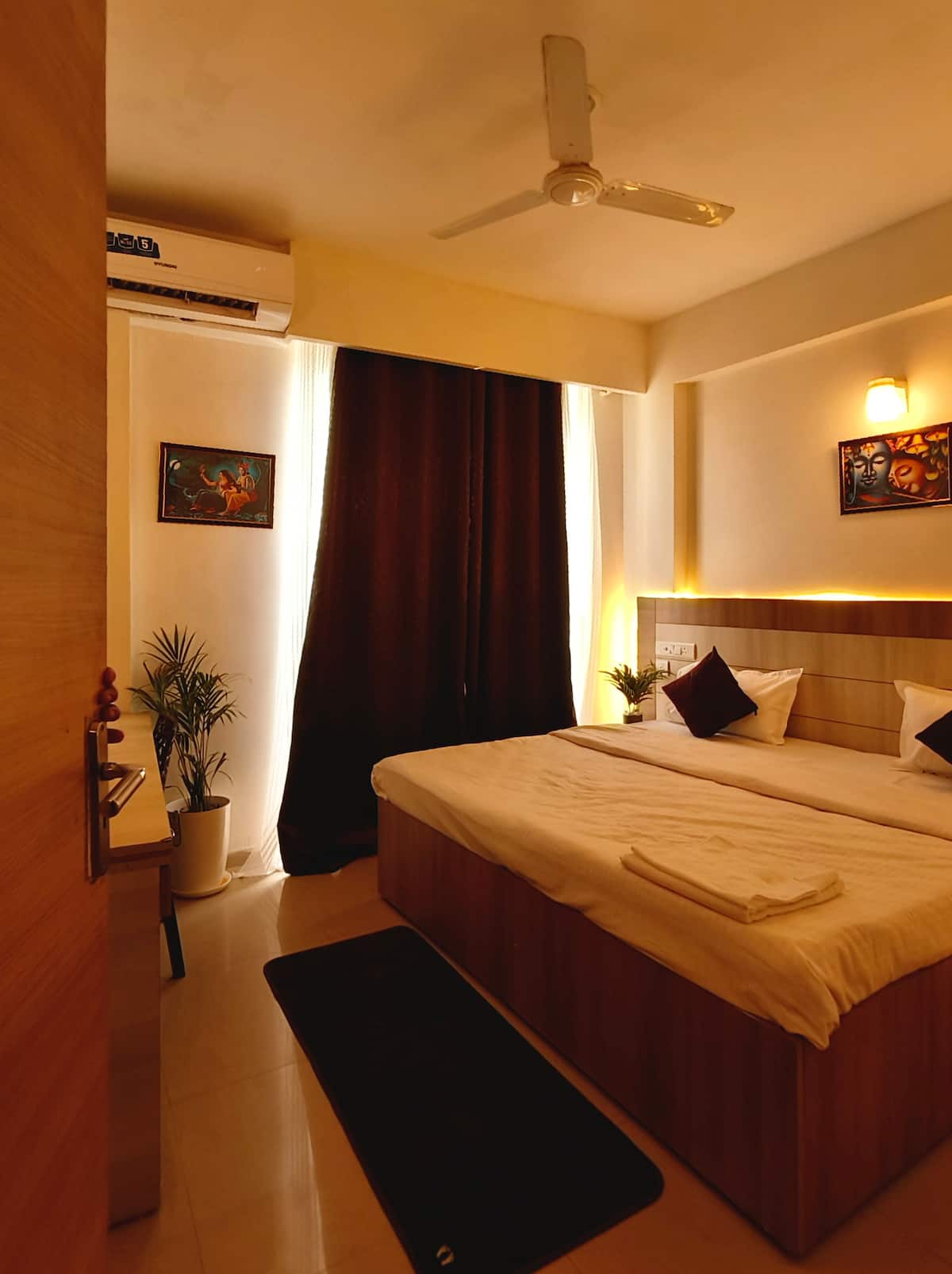 Madhav living space — private apartment in Omaxe Eternity Vrindavan