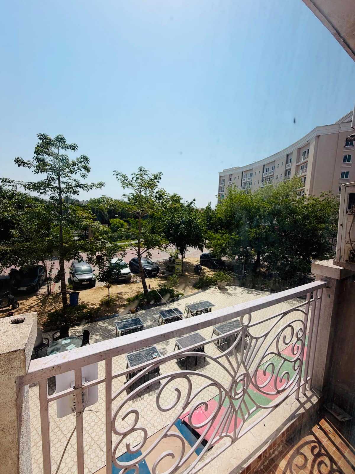 Shyam apartment interior — couple friendly room in Vrindavan